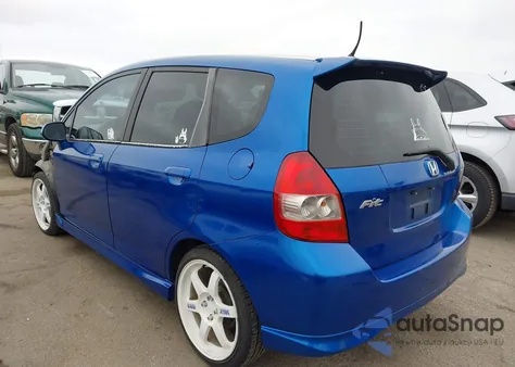 2008 Honda Fit Sport from USA, damaged, VIN JHMGD38668S045956
